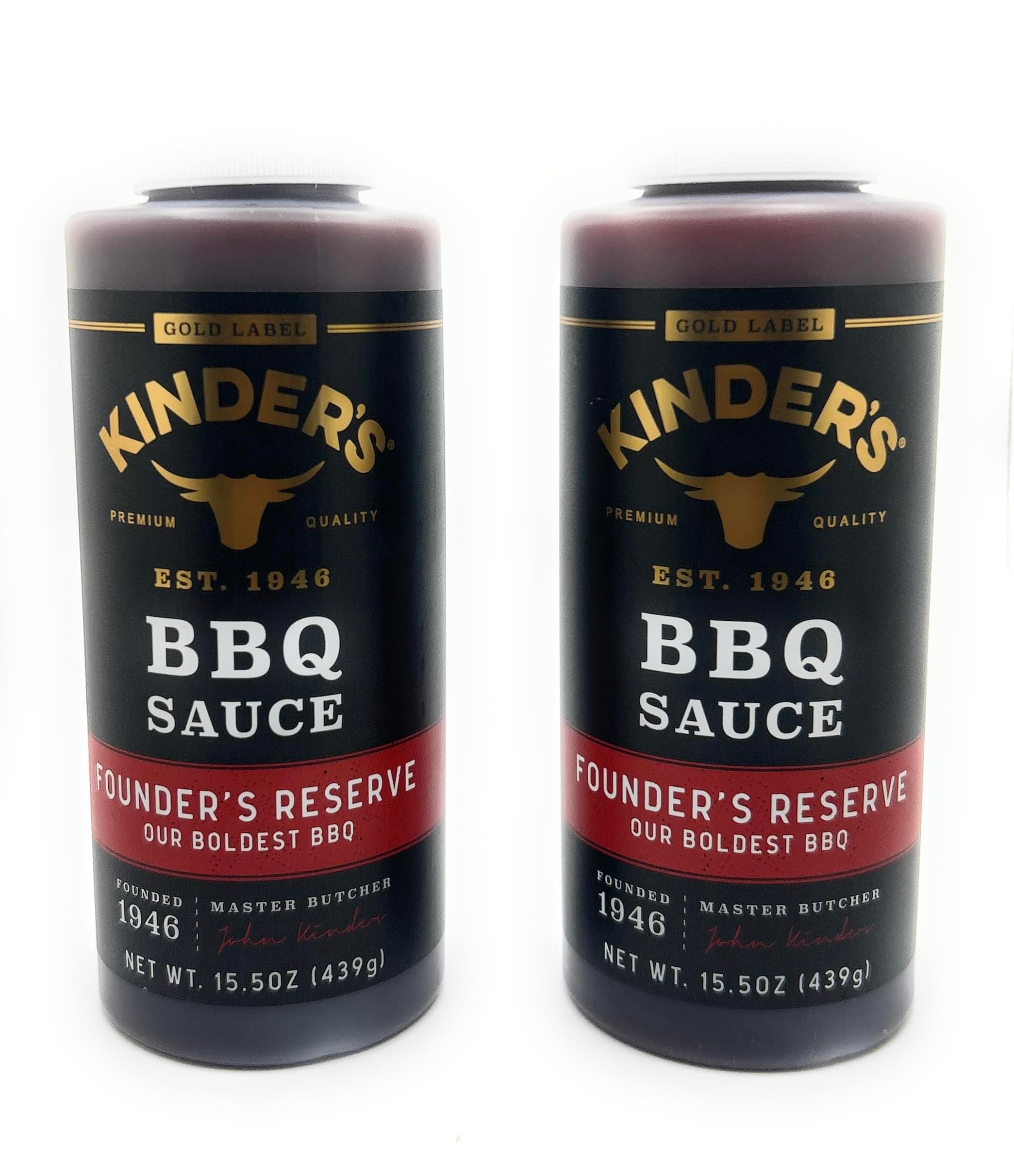 Kinder's Gold Label Founder's Reserve BBQ Sauce, 15.5oz