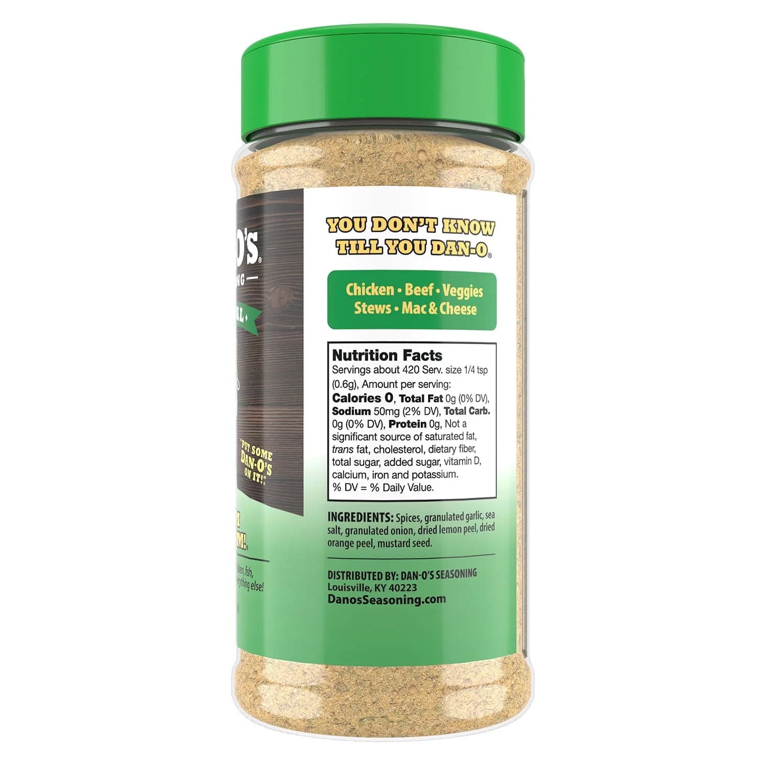 Dan-O's Original Seasoning 8.9oz