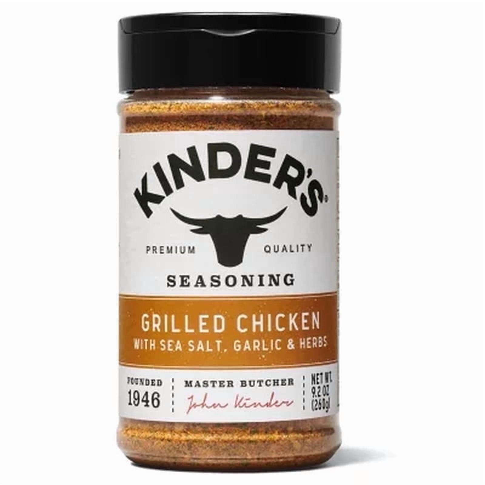 Kinder's Grilled Chicken Seasoning, 9.2oz