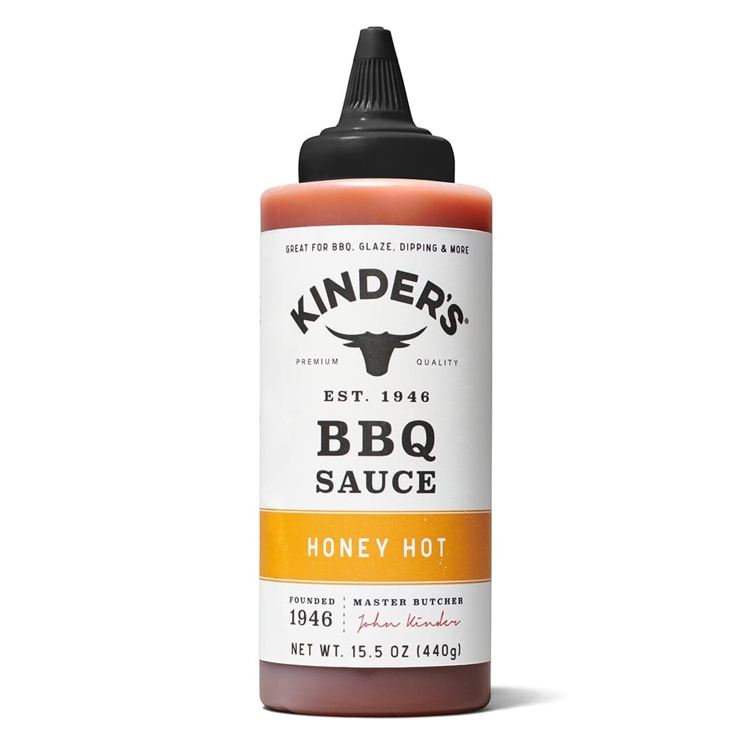 Kinder's Honey Hot BBQ Sauce, 15.5oz