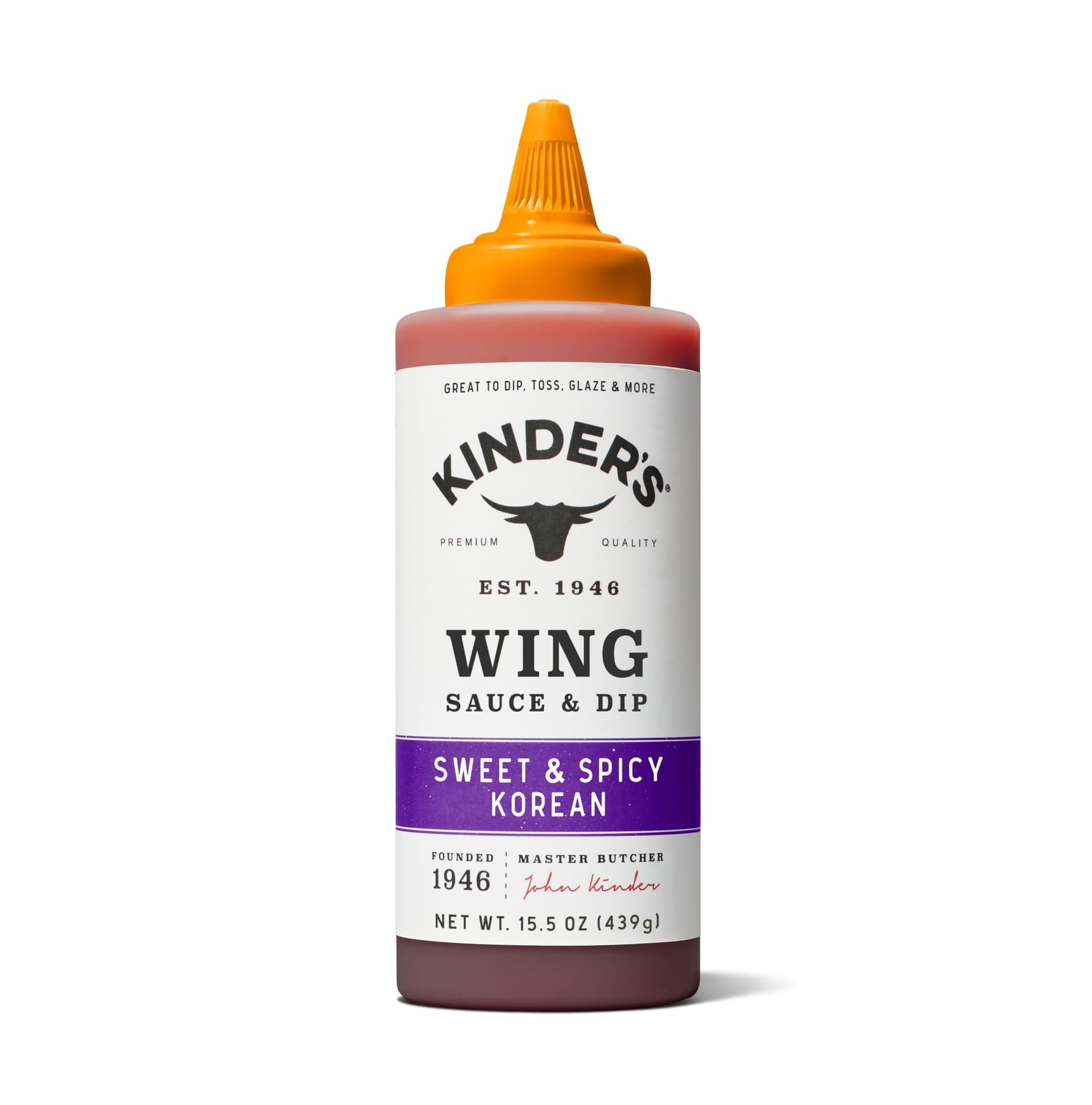 Korean BBQ Wings with Kinder's Sweet & Spicy Korean Sauce